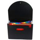 Expanding File Folder A4 Letter Size Portable Document Holder with 12 Pocke