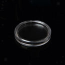 100pcs 26mm Transparent Round Coin Casees Coin Capsule Container Box Storage