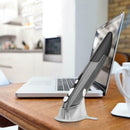 Wireless USB Optical Pen Mouse Adjustable 1600DPI 4 Keys Mice for PC (Grey)