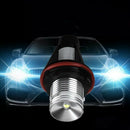 For BMV 10W Angel Eyes White Led Halo Ring Light Bulbs E39 E53 E60 E63 E64  I6A9