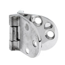 4pcs Polished 316 Stainless Steel Marine Boat Flush Strap Hinge Door Hinge