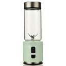 Usb Rechargeable Smoothie Blender 380Ml Glass Smoothie Blender Juicer Easy