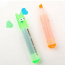 6pcs Highlighter Pens Cute Ninja Permanent Markers Fine Point Tip Novelty S L5V5