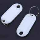 Key Ring Tags(100pcs white) M7J2