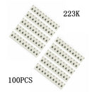 100 Pcs 223K X7R 22nF 0.022UF SMD 0805 Capacitor Kit
