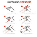 Stainless Steel Chopsticks Series-Reusable Multicolor Lightweight 304 Stain W5T5