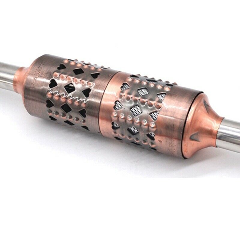 Big Copper Moxa Roller Stick Moxibustion Body Warm Abdomen Massage Burner M H6Q4