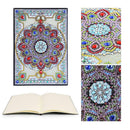 DIY Mandala Special Shaped Diamond Painting 50 Pages A5 Sketchbook Notebook