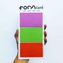 FORMcard Handy Pocket Sized Strong Mouldable Bio-Plastic L4P8