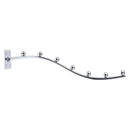 7 Compartments Metal Rack Clothes Towels Ball Waterfall Bracket K1B9