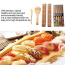 9Pcs/Set Diy Sushi Maker Set Rice Mold Kitchen Sushi Making Tool Kit Sushi  C5G5