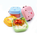 Kids Cute Portable Cartoon Lunch Box Food Fruit Container Storage Box Picni V4I1