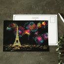 4Pcs/set colorful scraping painting drawing paper children education toys N %o