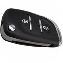 Replacement 2 Button Flip Key Remote FOB Case for Citroen C2 C3 C4 C5 C6 Picasso