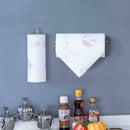 Stainless Steel Tissue Towel Rack Adhesive Napkin Roll for Bathroom Kitchen