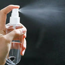 50MLTravel Plastic Transparent Bottling With Carabiner Portable Packaging Bo Hn