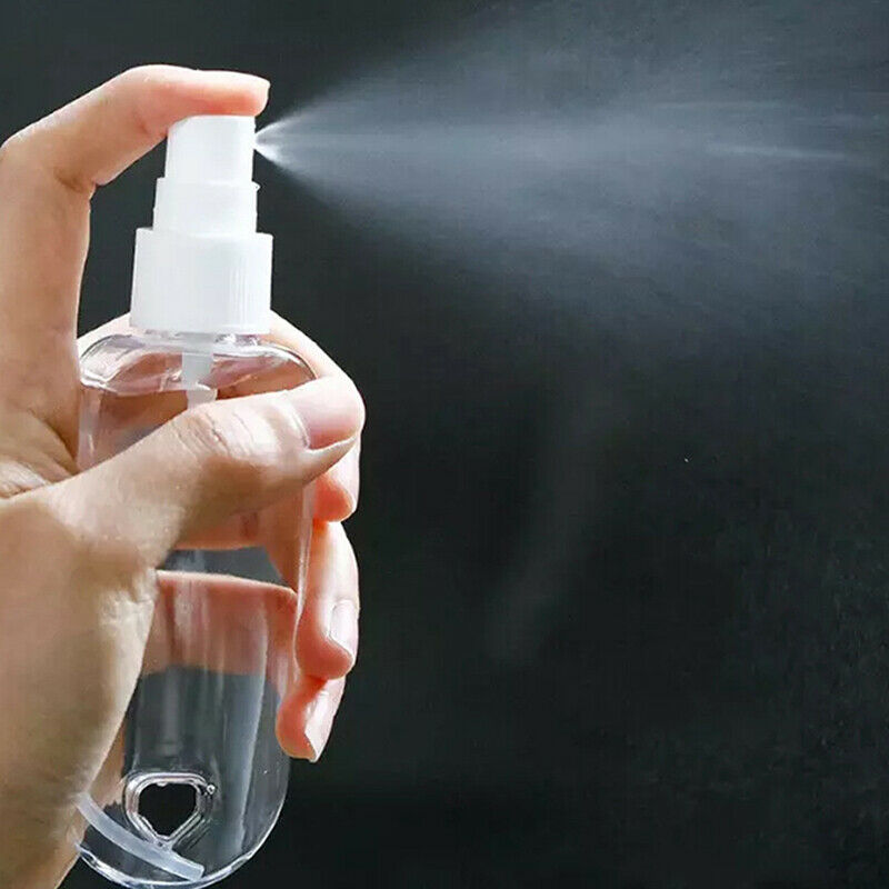 50MLTravel Plastic Transparent Bottling With Carabiner Portable Packaging Bo Hn