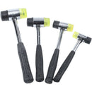 Double Faced Soft Mallet Rubber Hammer Glazing Window Beads Tool Steel Hand