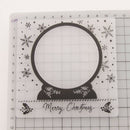 1 Christmas Embossing folders Plastic Embossing Folder For Scrapbooking DIY ME