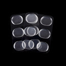 12pcs Clear snare drum mute pad drum damper gel pads snare drum muffler M&O