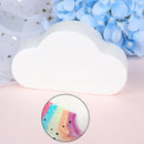 Rainbow Cloud Bath Ball Bubble Exfoliat Moisturiz Skin Bubble Bath Bombs B FT