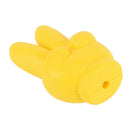 Cute Victory Finger Car Antenna Topper Eva Decorative Car Topper Balls YellowTEU