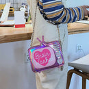 Creative Funny Personality Tv Messenger Bag Girl Cute Cute Three-Dimensiona