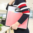12 Pockets Expanding Files Folder Accordion Portable A4 File Organizer A