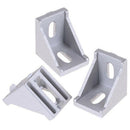 1X(20Pcs/ Lot 3030 Corner Brackets Fasten L Connector For 3030 Aluminum Pro