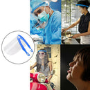 10Pcs Full Face Shield Nursery Outdoor Guard Face Cover Visor Hat Anti-Fog