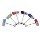 6pcs Women Men Rock Personality Tongue Ring  Jewelry