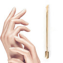Dual-ended Nail Cuticle Pusher Remover Stainless Steel Manicure Nail Art Tool M&