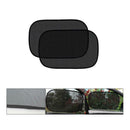 Black 4x Car Rear Side Window Sun Shade Static Cling Visor Screen Shie AFQ