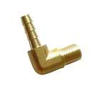10x1/8 Inch NPT Male Threads x 6mm Inch Barb Elbow Fuel Hose Barb Fitting