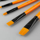10Pcs/Set Paint Brushes Kit w/ Nylon Hair Wooden Handle For Acrylic Oil Drawing
