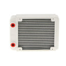 120mm Computer Laptop PC Water Cooling Radiator 120mm Fans G 1/4" 18 Pipes