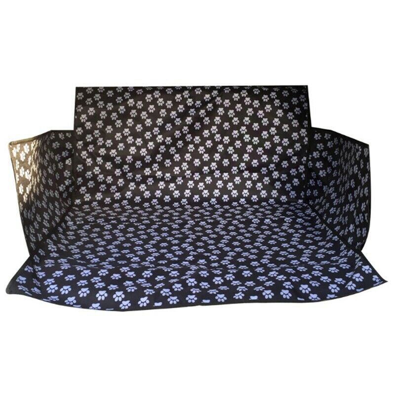 Pet Carriers Oxford Fabric Claw Pattern Car Pet Seat Cover Dog Car Back Sea