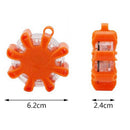 8Led Road Road Flare Flashing Warning Light Roadside Flare Emergency Disc B S5W5