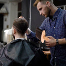 Neck Face Duster Brushes Barber Salon Cutting Hair Clean Hairbrush (Brown)