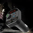 Bluetooth Car FM Transmitter MP3 Player Hands Free Radio Adapter USB Charger Ew