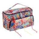 Travel Knitting Tote Bag, Yarn Storage Bag for Carrying Projects, Knitting