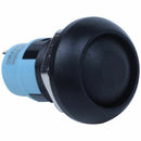 On-Off Latching Waterproof 12mm Push Button Switch SPST 2A IP67, Black