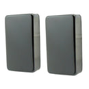 2 Pack Sealed Humbucker Pickup Cover for Electric Guitar Parts Black