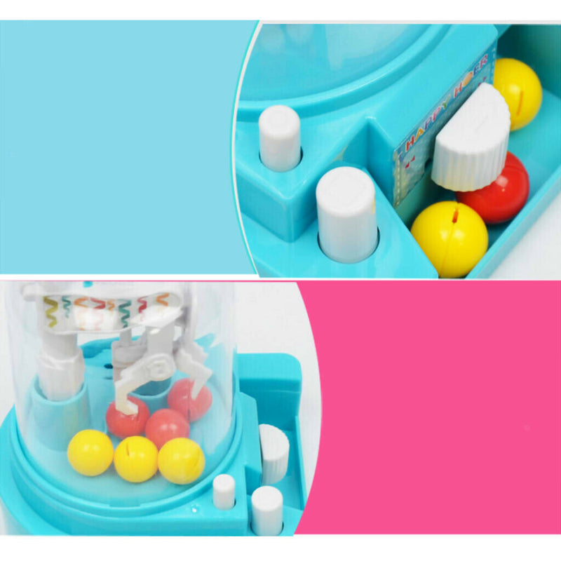Plastic Simulation Mini Claw Machine Candy Grabber Machine for Kids - Blue