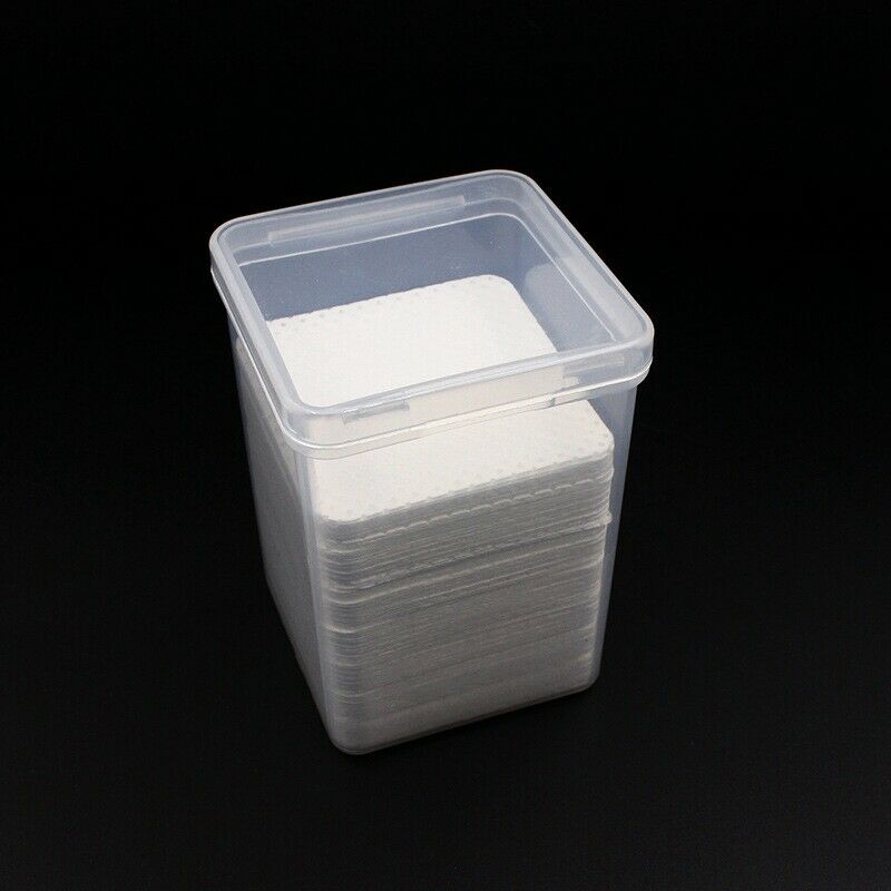 Funmix 170Pcs Eyelash Glue Remover Cotton Wipes Uv Gel Nail Tips Polish Rem R8R5