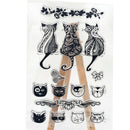 cute cat family Silicone Stamp DIY Scrapbooking Photo Album DecorativeBX