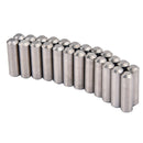 48 Pieces Alnico 5 Guitar Pickup Magnet Rod Pole Slug Pickup Parts 18mm