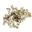 200pcs 15mm Wooden Shapes 0-9 Arabic Numbers Embellishments for Crafts DIY