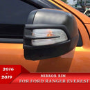 For Ford Ranger T7 Everest Endeavour 16-19 Car Rearview Mirror Decoration S Z9Y5