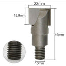 10x22mm CNC Cleaning Bottom Router Bit Thread Cutter Lock Milling Cutter